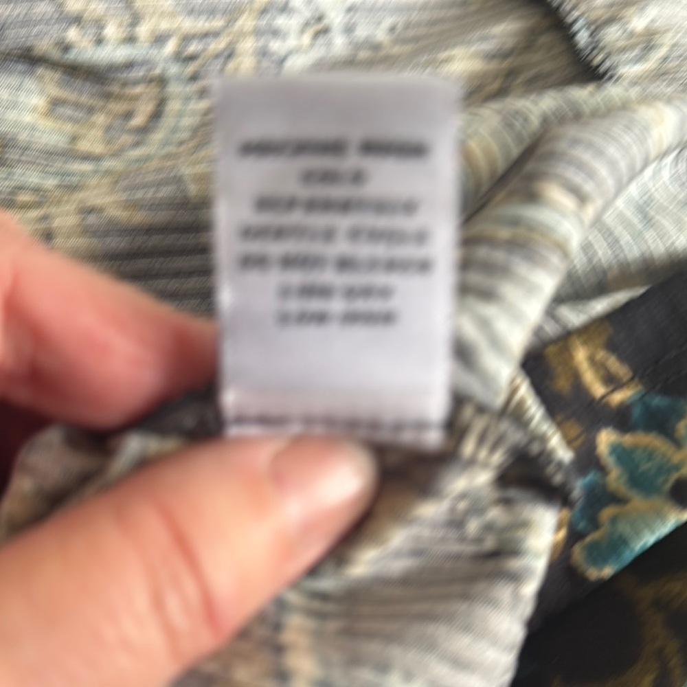Emma & Michele Blue Long Sleeve Wrap Dress - Picture 7 of 7